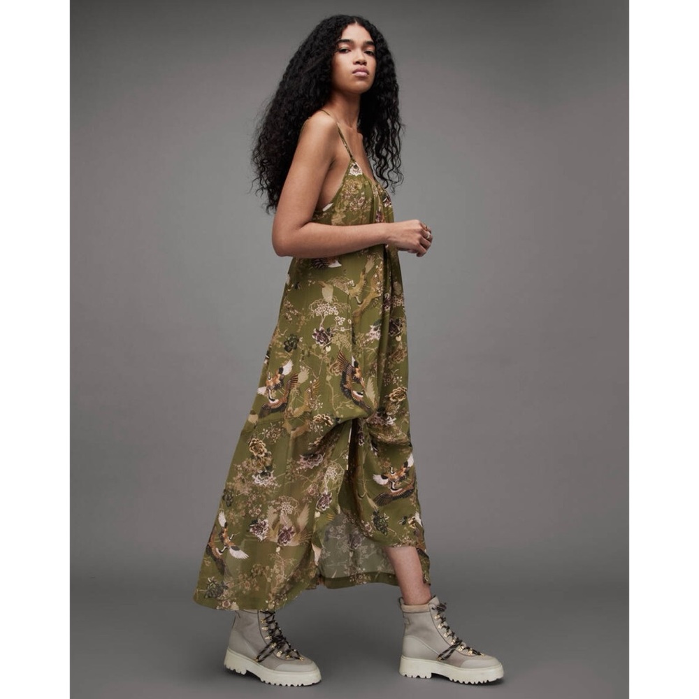 All Saints | Areena Floral Maxi Dress